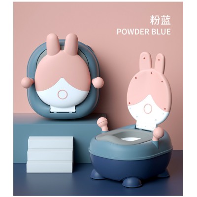 Plastic Child Training Potty Rabbit Shape Baby Toilet